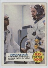 1969 Topps Man on the Moon Frank Borman Command Pilot! #12A hg6