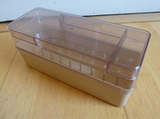 Original Perfekt Quality ~ Empty Plastic Layered Sewing Kit Thread Organiser Sto