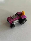 Matchbox Lesney Superfast Diecast Mod Tractor Purple Yellow Made England Vintage