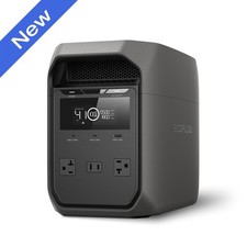 EcoFlow 1024Wh DELTA 3 Classic 1800W Portable Power Station for Home Backup Gray