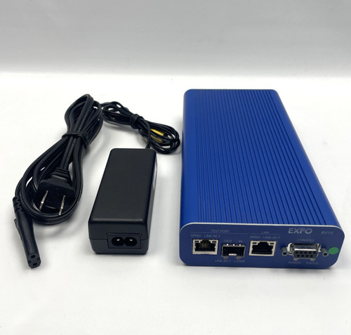EXFO BV10-1000-AC Gigabit Ethernet Endpoint Network Tester L2/L3 + Power Supply