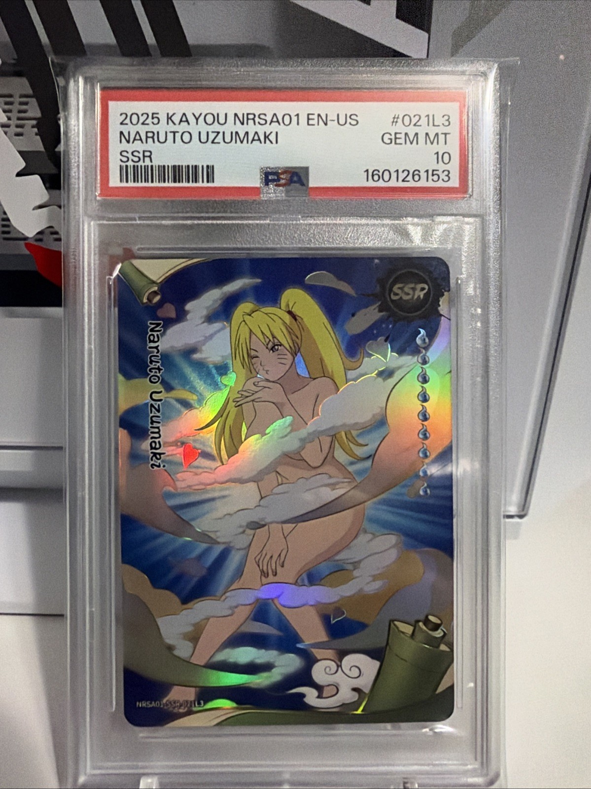 2025 Kayou NRSA01 EN-US Naruto Uzumaki SSR PSA 10 GEM MINT view 1