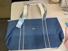 Draper James Chambray Savannah Large Duffle B...