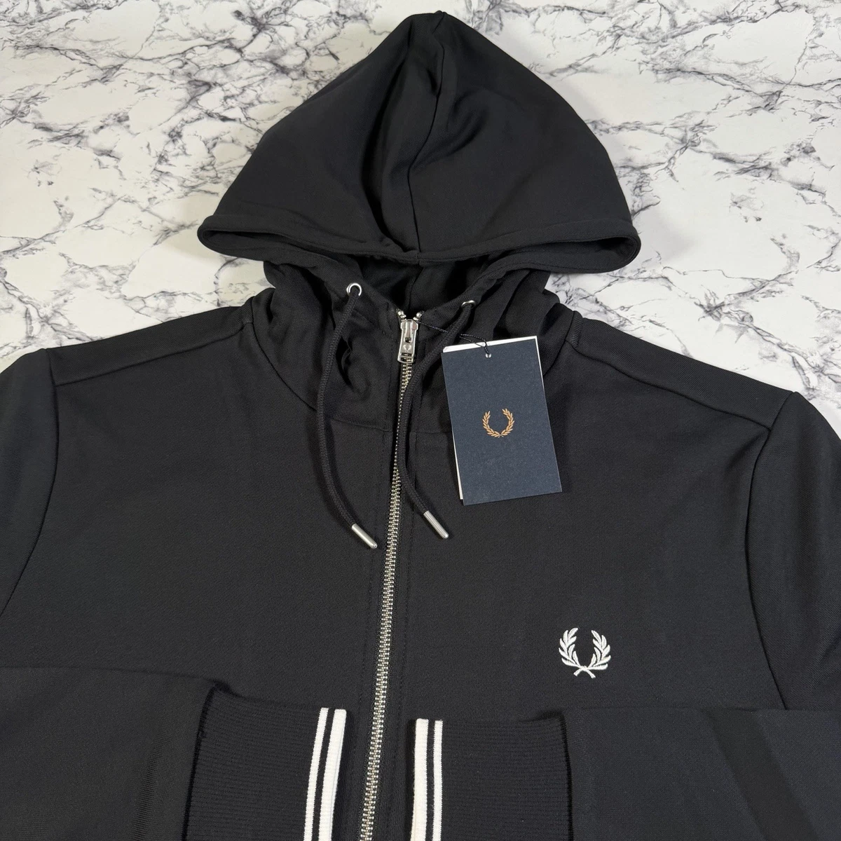 Fred Perry Cotton Regular Size Hoodies & Sweatshirts for Men for