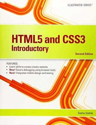 HTML5 and CSS3, Illustrated Introductory - Paperback, by Vodnik Sasha - Good