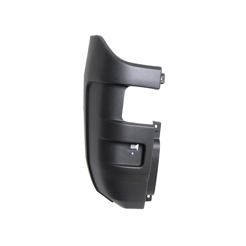Crosse de pare-choc arrière gauche Iveco Daily après 2014 en plastique noir