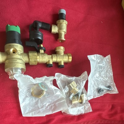 Caleffi Druckminderer DN20 Messing mit Rückflussverhinderer