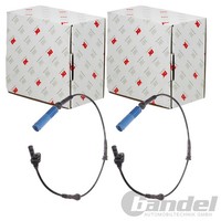 2X NK ABS-SENSOREN Vorne Passend FÜR BMW 5 6 Links+Rechts | 291526