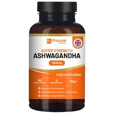 Ashwagandha 1500mg 180 Vegan Tablets | 6 Months&rsquo; Supply