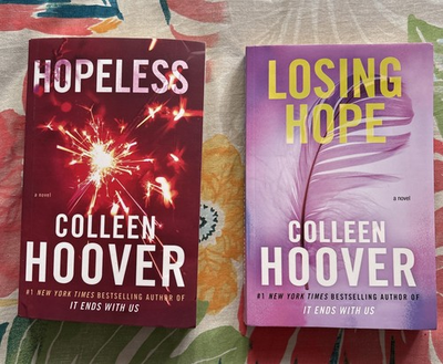 #ad #ad 2 NEW Colleen Hoover Paperback Books – Hopeless amp; Losing Hope $14.80
