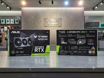 ASUS TUF GAMING RTX 3060Ti OC 8GB GDDR6X Grafikkarte inkl. OVP