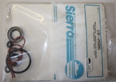 NEW SIERRA 18-2686 OMC SEAL KIT EARLY 2 CYLINDER MOTORS