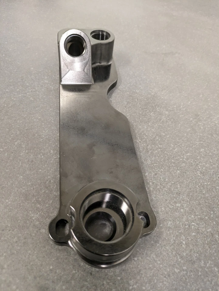 Bloque de enfriador de aceite 911 placa accesorios AN CC Billet Porsche 964 993 914 control remoto Foto 2 de 4