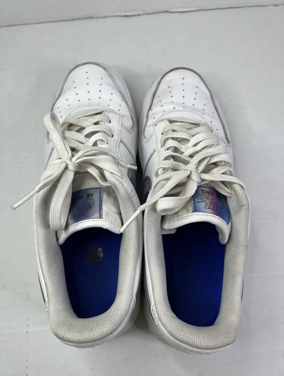 Nike Air Force 1 Low Oversized Swoosh White Racer Blue