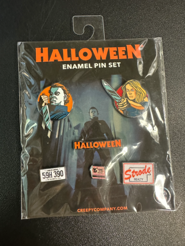 Creepy Co. Halloween Enamel Pin Set Of 6 Pins - Picture 1 of 2