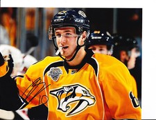 COLTON SISSONS NASHVILLE PREDATORS SIGNED CELEBRATION 8X10