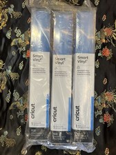 NEW LOT OF 3 Cricut Smart Vinyl Permanent For DIY Project, Ocean, 13" x 3Ft