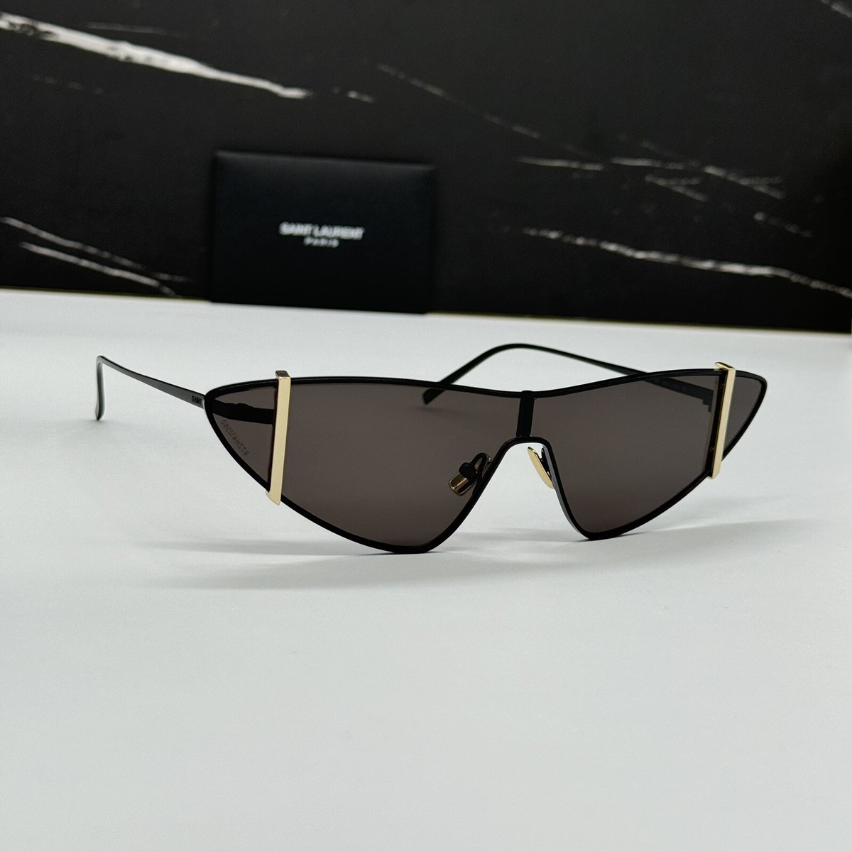 NEW SL536 001 SAINT LAURENT WOMEN BLACK SL 536 001 SAINT LAURENT