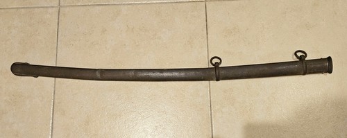 Ancien fourreau d'épée soldat de cavalerie légère britannique 1821