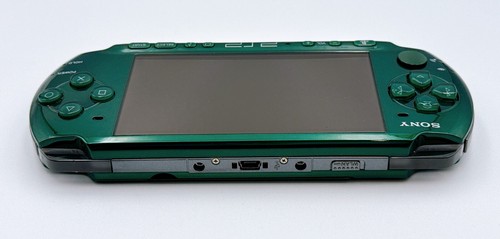 Consola Sony PSP-3000 verde color raro en caja sin región con 4 GB - Excelente+ - Imagen 13 de 21