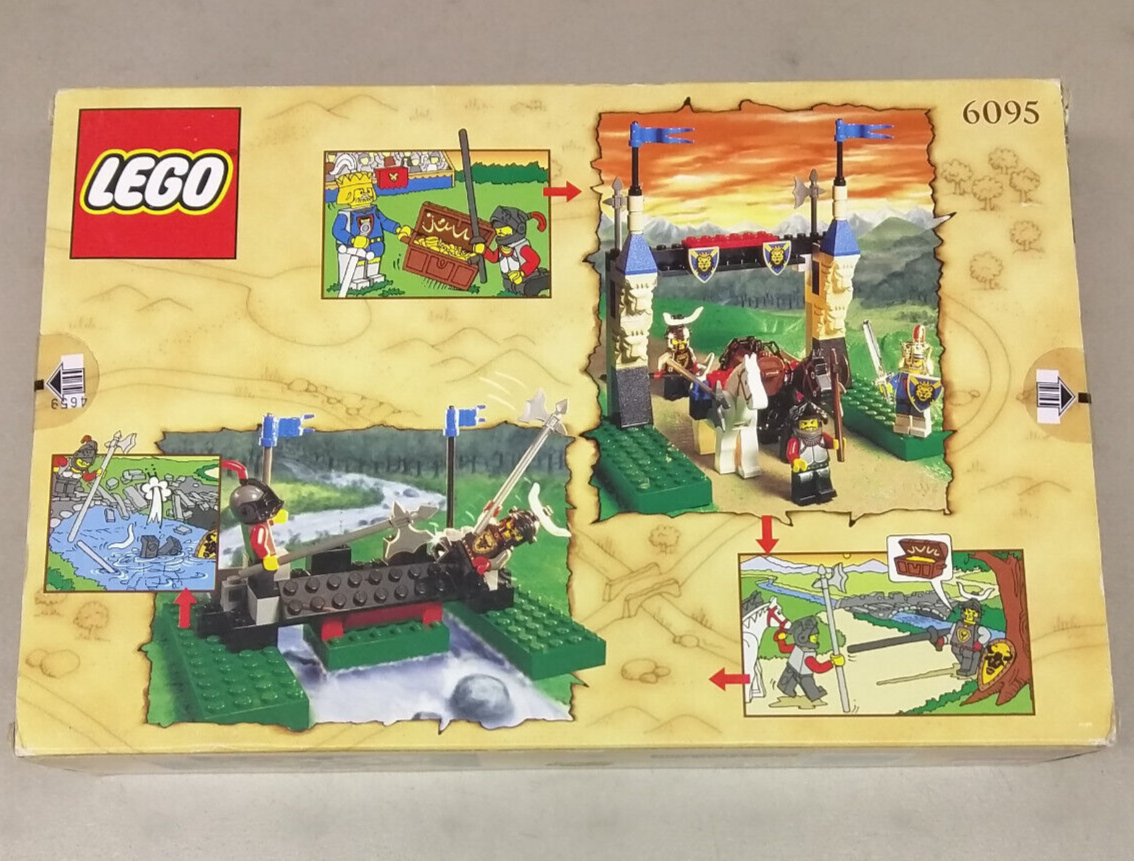 LEGO Knights' Kingdom 6095 Royal Joust NEW! Castle Horse King Leo