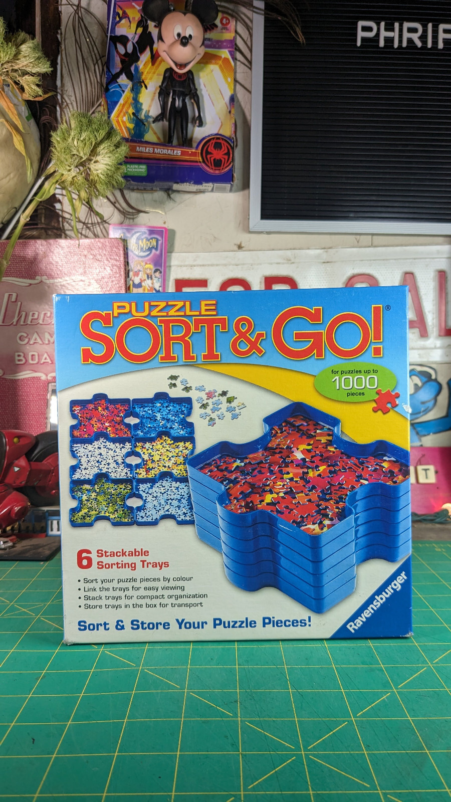 Ravensburger Puzzle Sort and Go 6 Stackable Sorting Trays COMPLETE 100; eBay