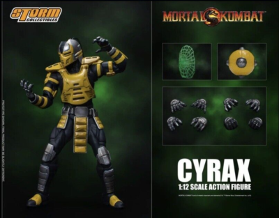 ストームコレクティブルズ　Mortal Kombat Cyrax Mortal Kombat Cyrax 112 Action Figure Storm Collectibles - ToyWiz