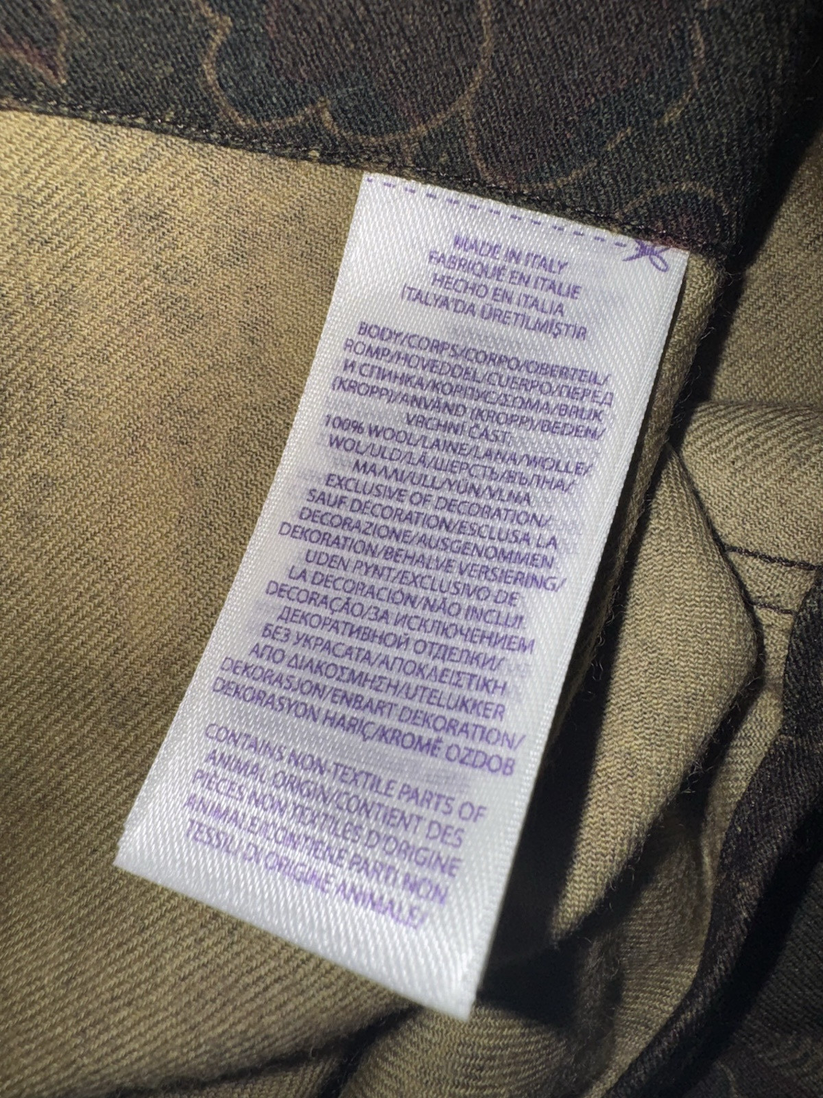 €690 Ralph Lauren Purple Label Stewart 100percent Wool Luxury Shirt Size XL NWT image 6