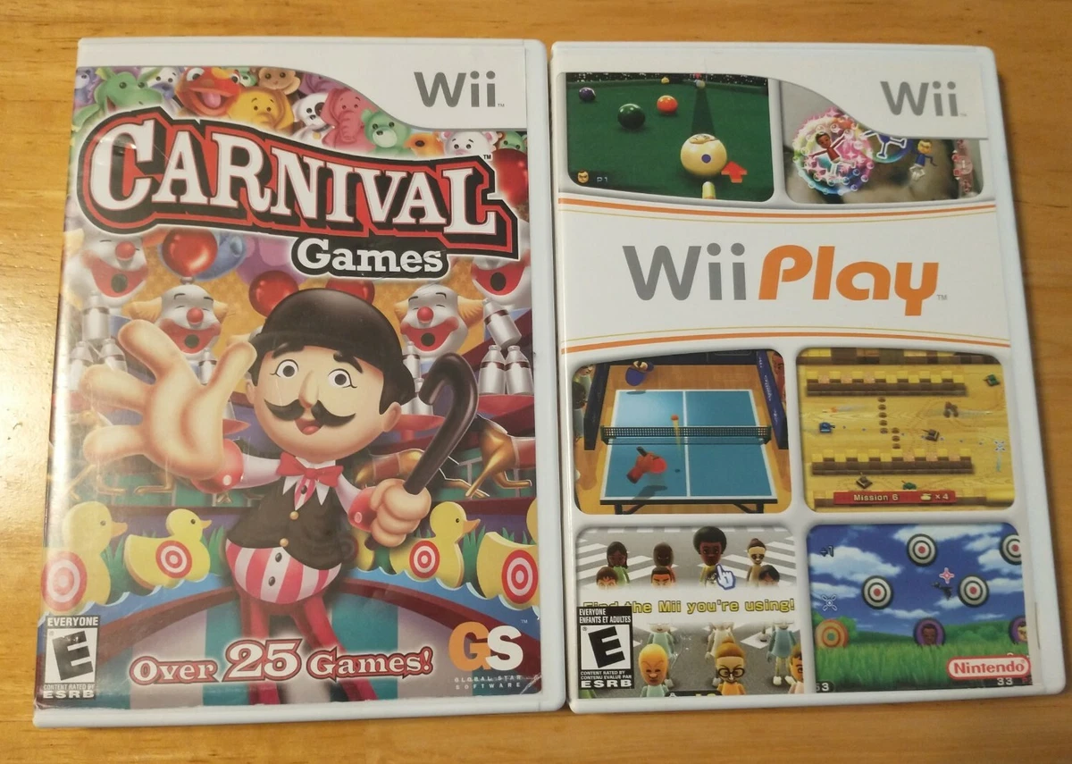 Wii Play Carnival Games Nintendo Wii 45496900069 eBay