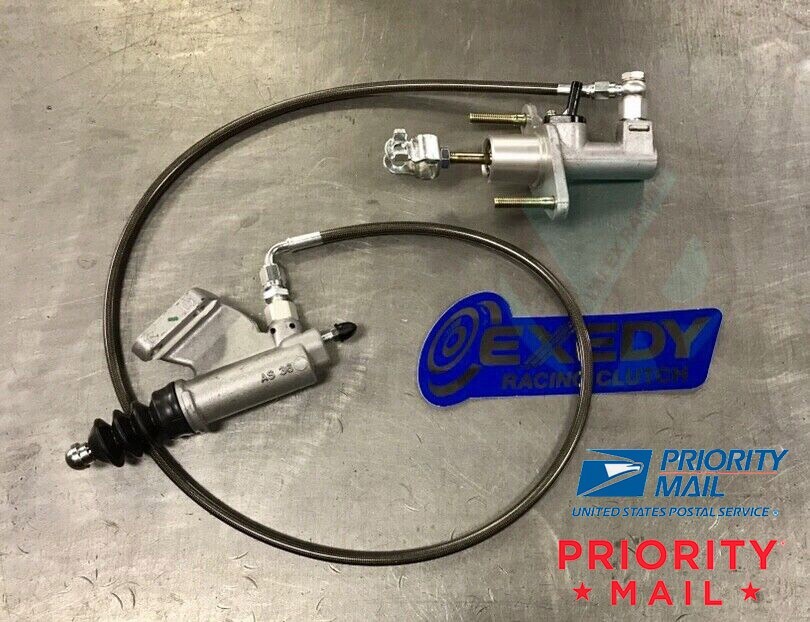 EM2 Clutch Master & Slave Cylinder CMC Upgrade Gunmetal Line for