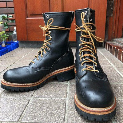 red wing composite toe logger boots