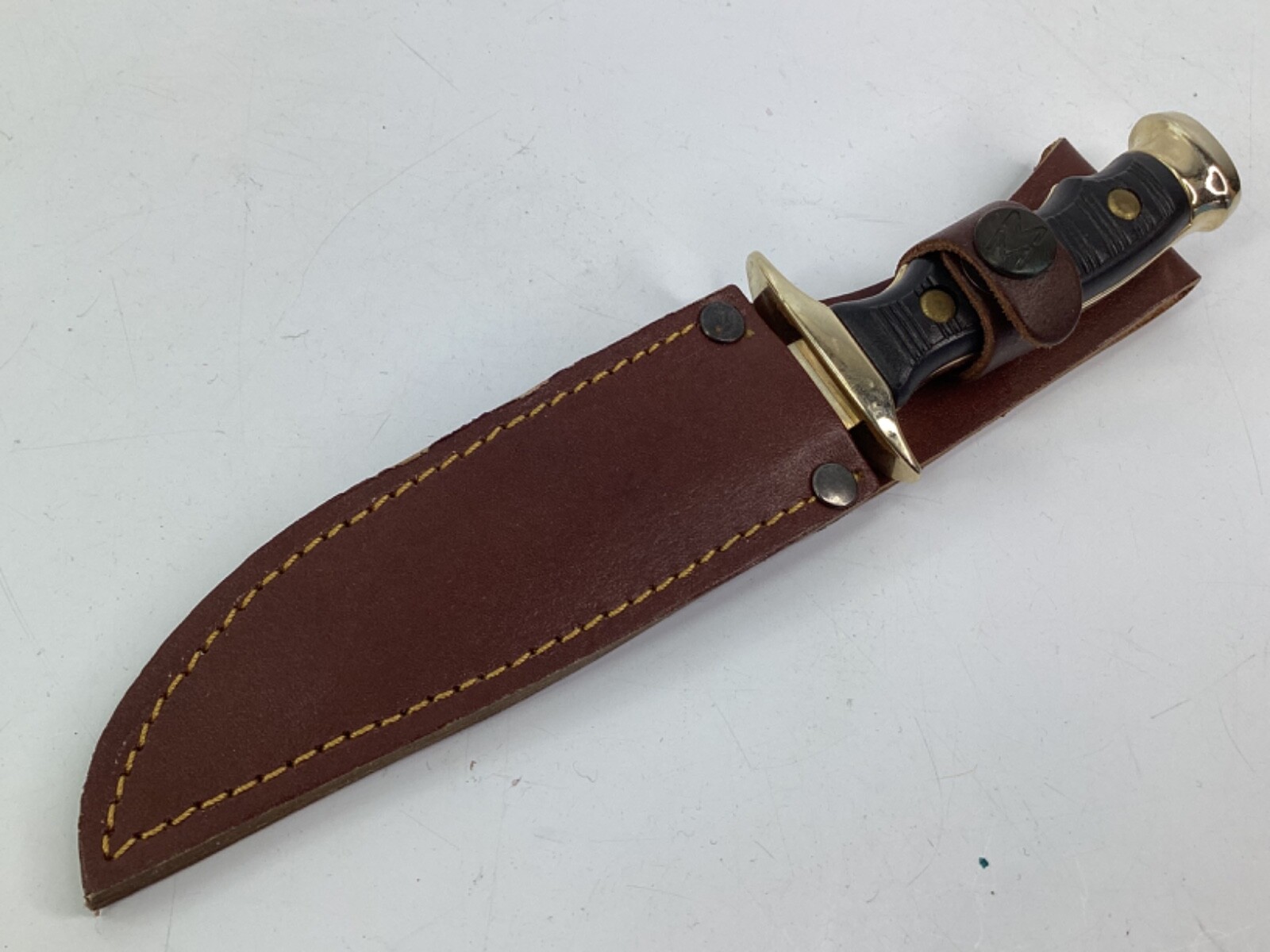 Muela Fixed Blade Knife /Leather Sheath Made Spain EXCELLENT CONDITION