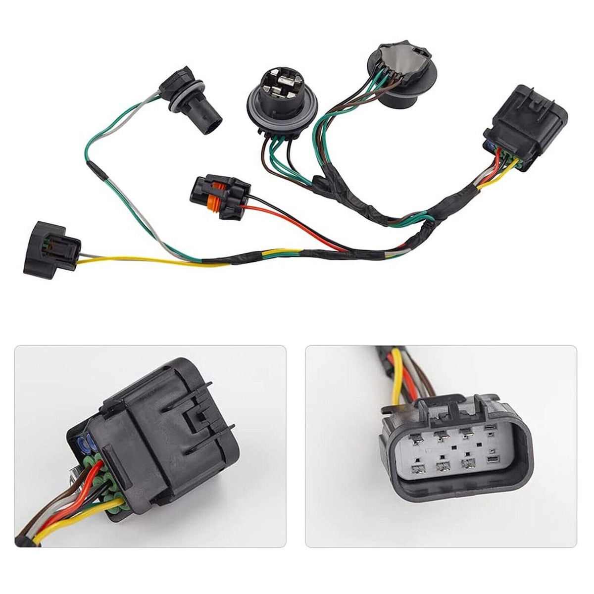 Unique Bargains Headlight Wiring Harness Wire Harness Headlight Assembly 15841610 For GMC Sierra 1500 2500 2007 2013
