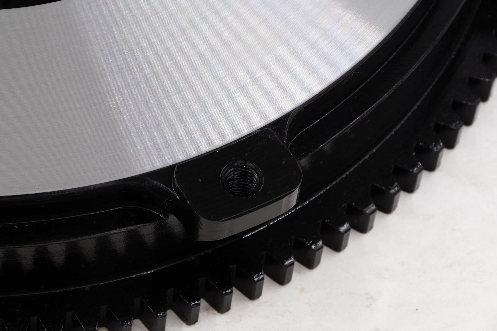 Grip Racing Flywheel GR-FW-111 &ndash; Performance/Custom Warranty: Yes Fitment Type: Performance/Custom Manufacturer Part Number: GR-FW-111 Material: 4140 Chromoly Flywheel Transmission Type: Manual Brand: Grip Racing Type: Clutch Flywheel Interchange Part Number: DMF037, KF649-01 03-030 03-011 K70206-01 K70238-01 195321, 21211223597 21 Manufacturer Warranty: 1 Year Surface Finish: 4140 CHROMOLY STEEL Country of Origin: United States Performance Part: Yes &ndash; Fits BMW M3 Z3 E36 S50 S52 thumbnail 4