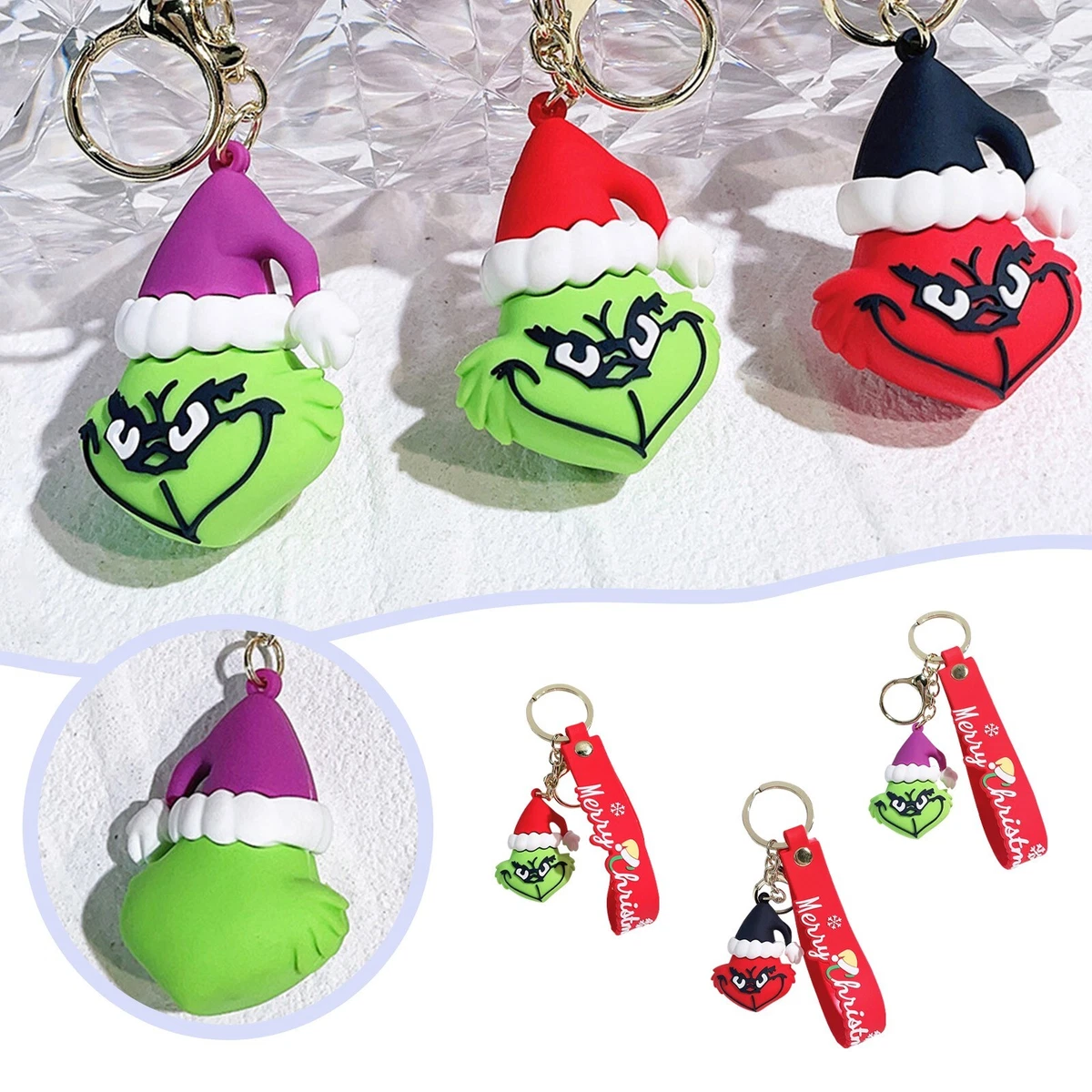 The grinch deals keyring