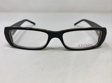 Escada Italy VES 153 COL.09JL 51-16-140 Brown Full Rim Eyeglasses Frame KT46