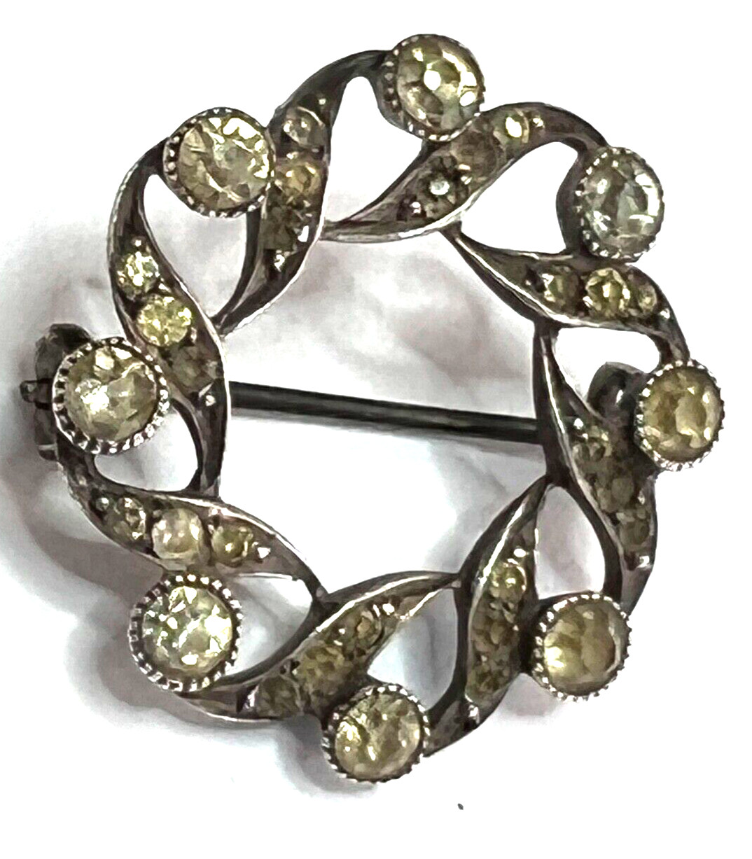 Antique Solid Silver 935 Scandinavian Brooch Pin … - image 2