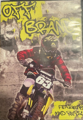 Jaisaac Sloan Off Brand Motocross Mad Peeps DVD Dirt Bike Motorcycle BX8