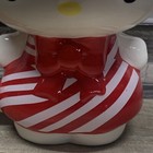 New Hello Kitty Red Christmas Candy Cane Dress Full Body Sculpted Coffee Mug — photo 4