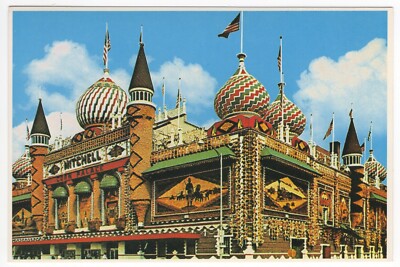 Postcard - 1980 Mitchell, SD Corn Palace- 1956 Corn Palace - Unposted