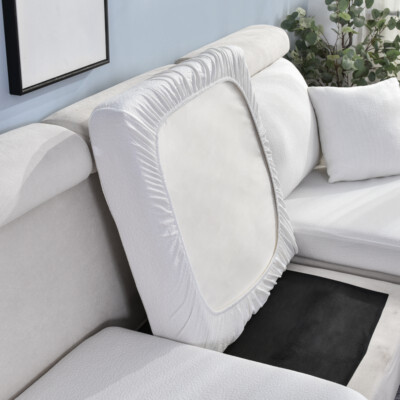 Sofa-Rückenlehnenbezug Weiche Stretch-Schonbezüge Möbel-Kissenbezug Schutz  