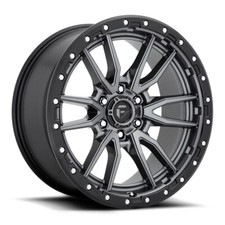 18 Inch Gray Black Wheels Rims Ford F150 Truck 6x135 Lug Fuel Rebel 6 D680 20mm
