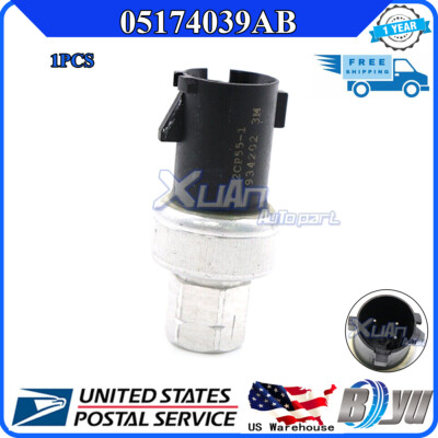 #ad A C Pressure Transducer Switch For Chrysler Dodge Jeep Plymouth Ram 05174039AB $22.95