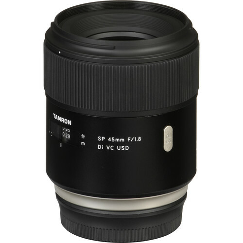 Tamron SP 45mm F/1.8 Di VC USD for Canon. U.S. Authorized Dealer