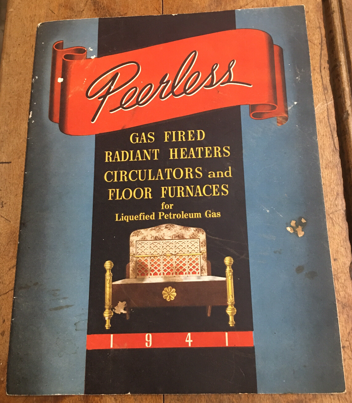 1941 Catalog Peerless Gas Fired Heaters Furnaces Stoves Wall