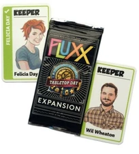 Fluxx Tabletop Day Expansion - Looney Labs Games Board Game New Sealed Pack