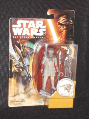  Star Wars Figur Constable Zuvio  von Hasbro Neu und OVP siehe Fotos 