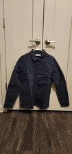 Used Medium Hill City Hybrid Ripstop Shirt Jacket in Navy Blue