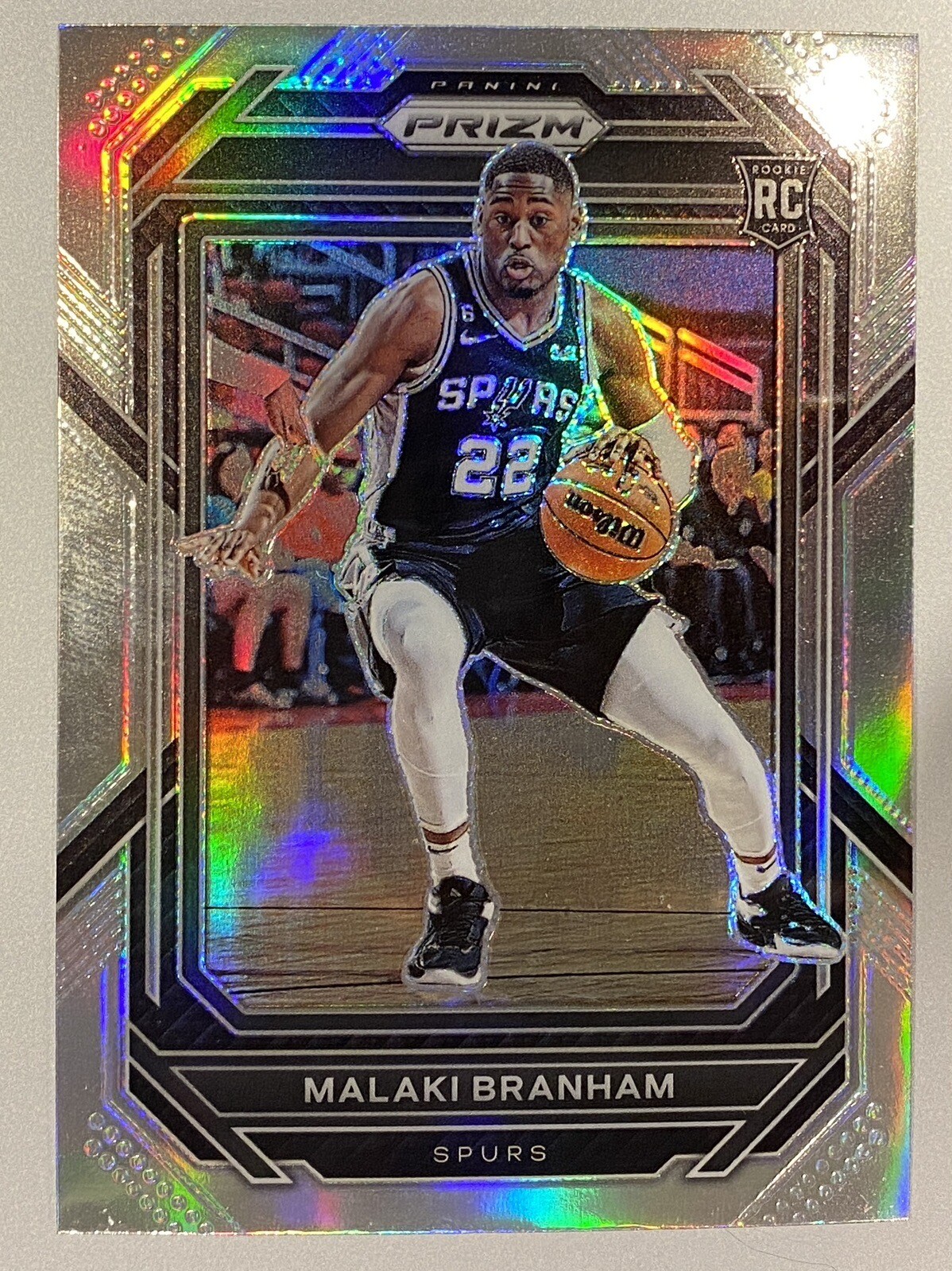 Malaki Branham 2022 Panini Prizm Silver Prizm Rookie #230 RC NM-MT