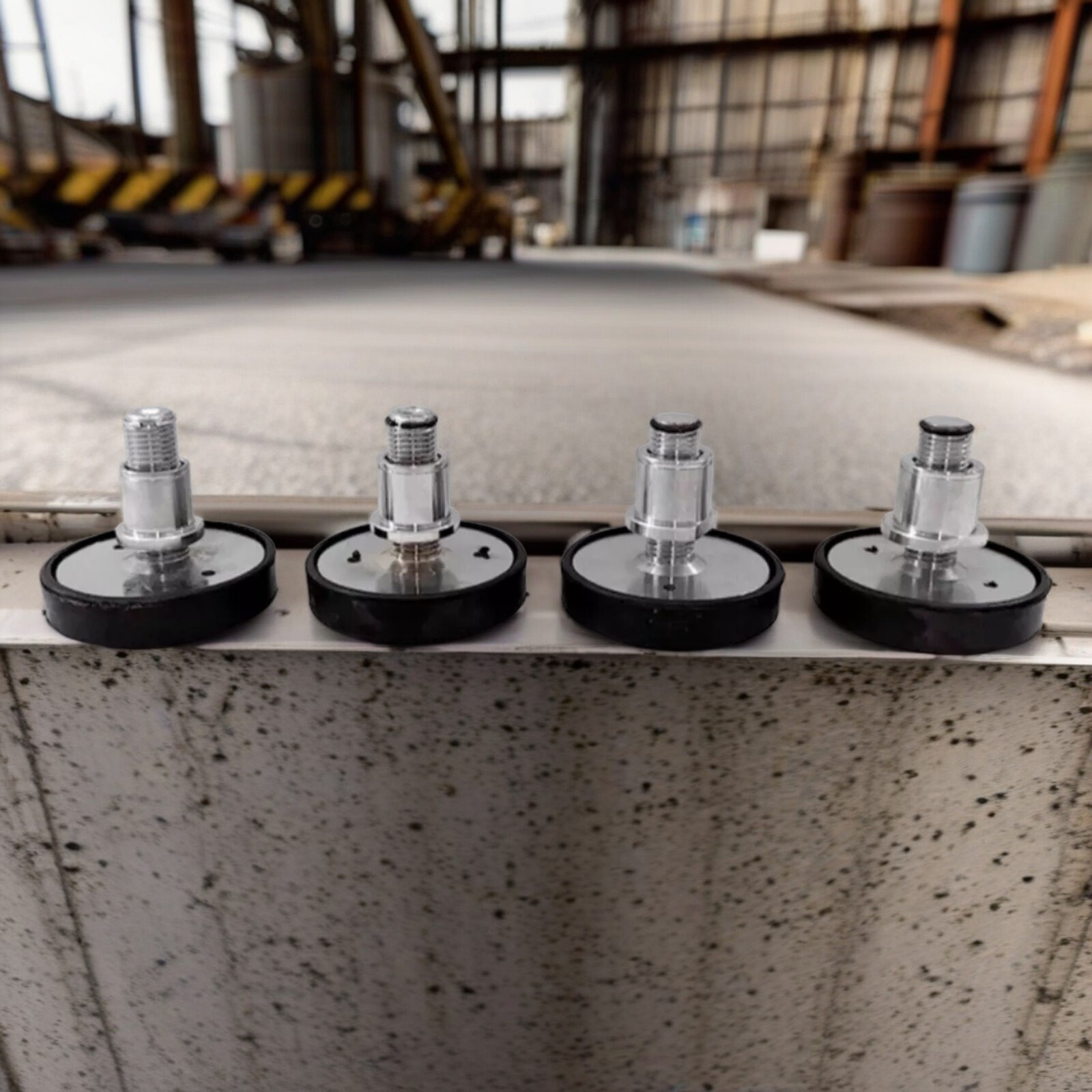 Car Lift Rubber tray adjustable Heightening Feet Pads Shaft diameter 38mm USApRR